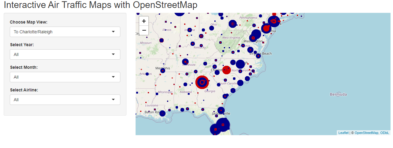 Air Passenger Forecasting for NC Hubs CLT & RDU